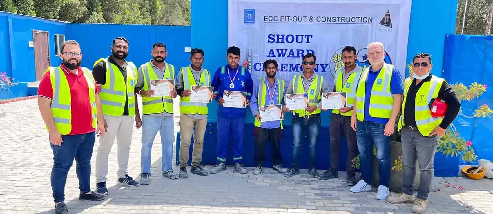ECC Fit-Out Celebrates World Health & Safety Day